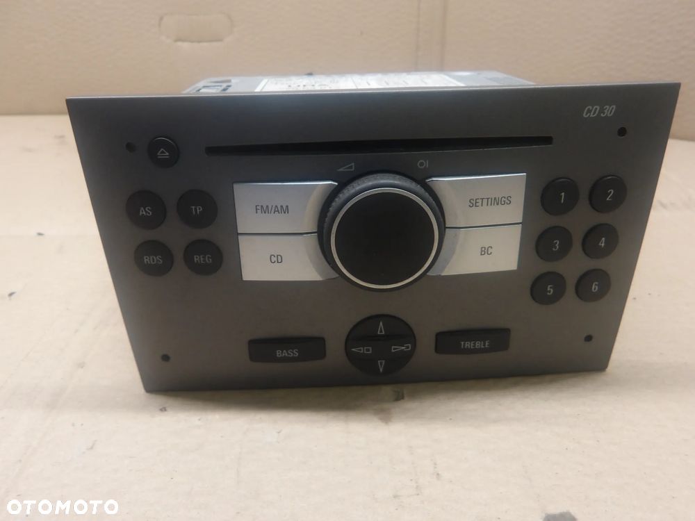 OPEL MERIVA A I LIFT 05-10 1.7CDTI RADIO 13190853 - 1