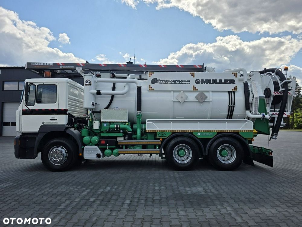 MAN 6x4 WUKO MULLER CANALMASTER KOMBI DO CZYSZCZENIA KANAŁÓW - 5