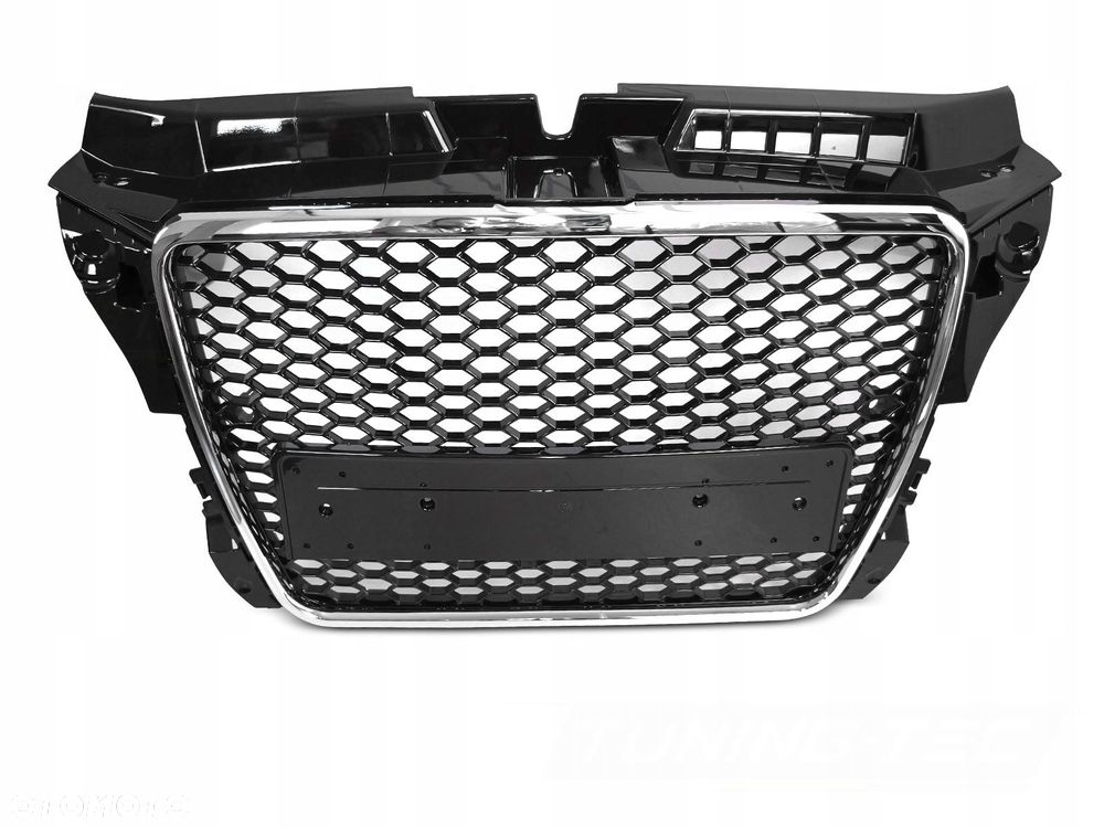 atrapa grill kratka tuning rs3 s 3 line style look audi a3 8p lift 2008-12 - 1