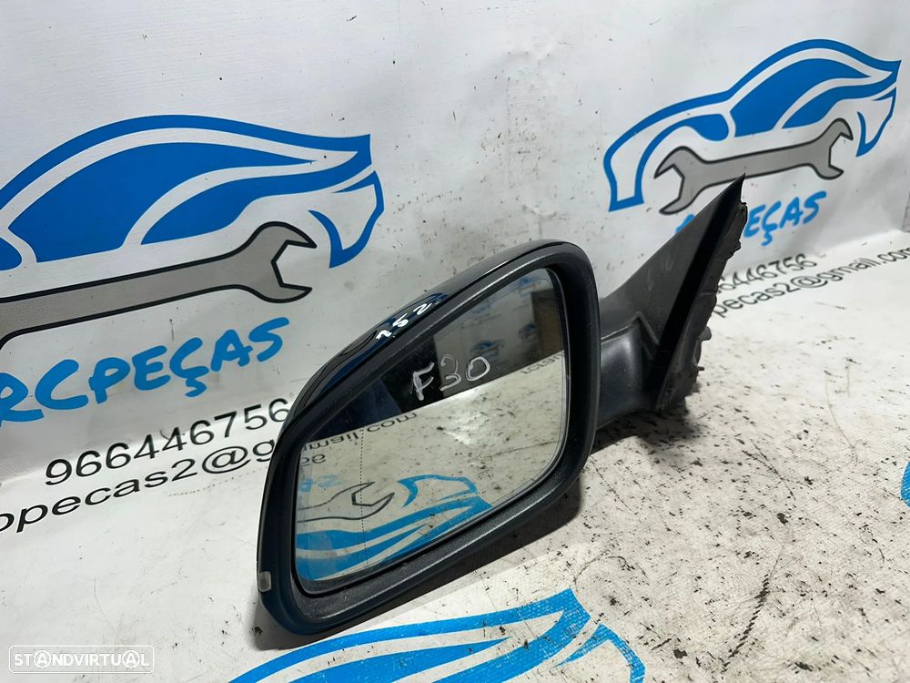.Espelho Retrovisor Lateral Direito Esquerdo Original BMW Serie 3 F30 Sedan Carro F31 Carrinha Touring 021185 2011 - 2019 - 2