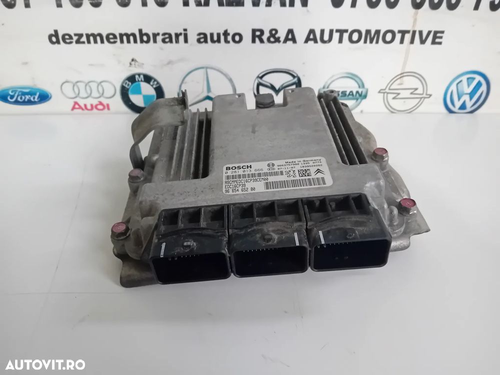Calculator Motor ECU Peugeot 4007 Cod 9665465280 – Original, Testat, Arad - 1