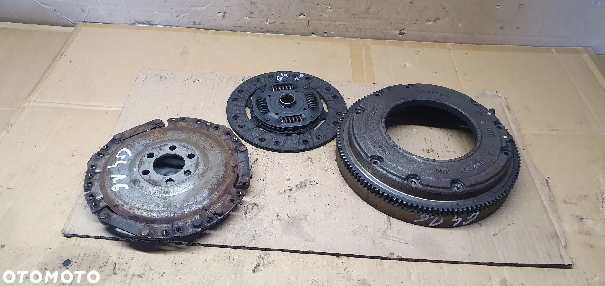 Sprzęgło tarcza docisk koło zamachowe VW Golf IV 4 1.6 16V 06A141031J 036141025K 027105273D - 1