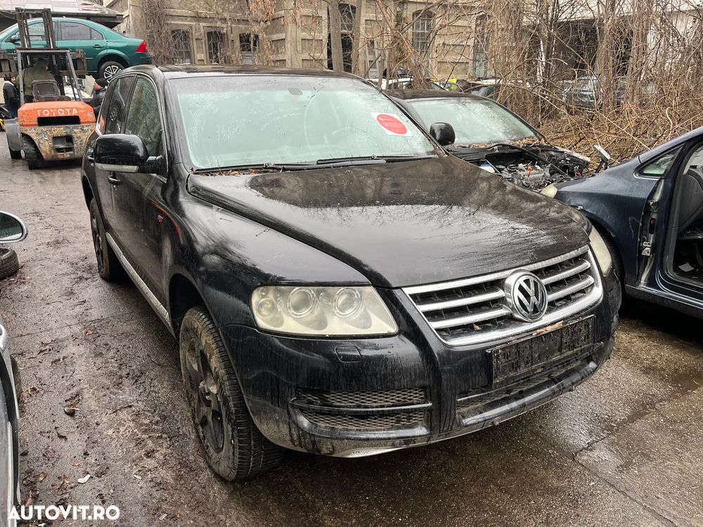 Dezmembrez VW Volkswagen Touareg 7L non facelift negru 2.5 BAC automat - 13