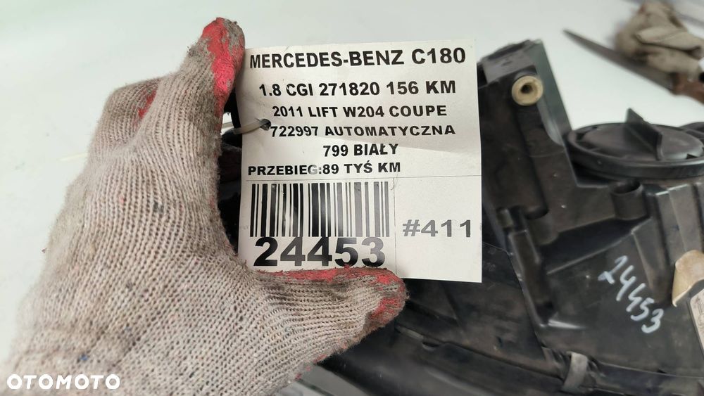 LAMPA PRAWA PRZÓD MERCEDES-BENZ C180 A2048204639 - 10