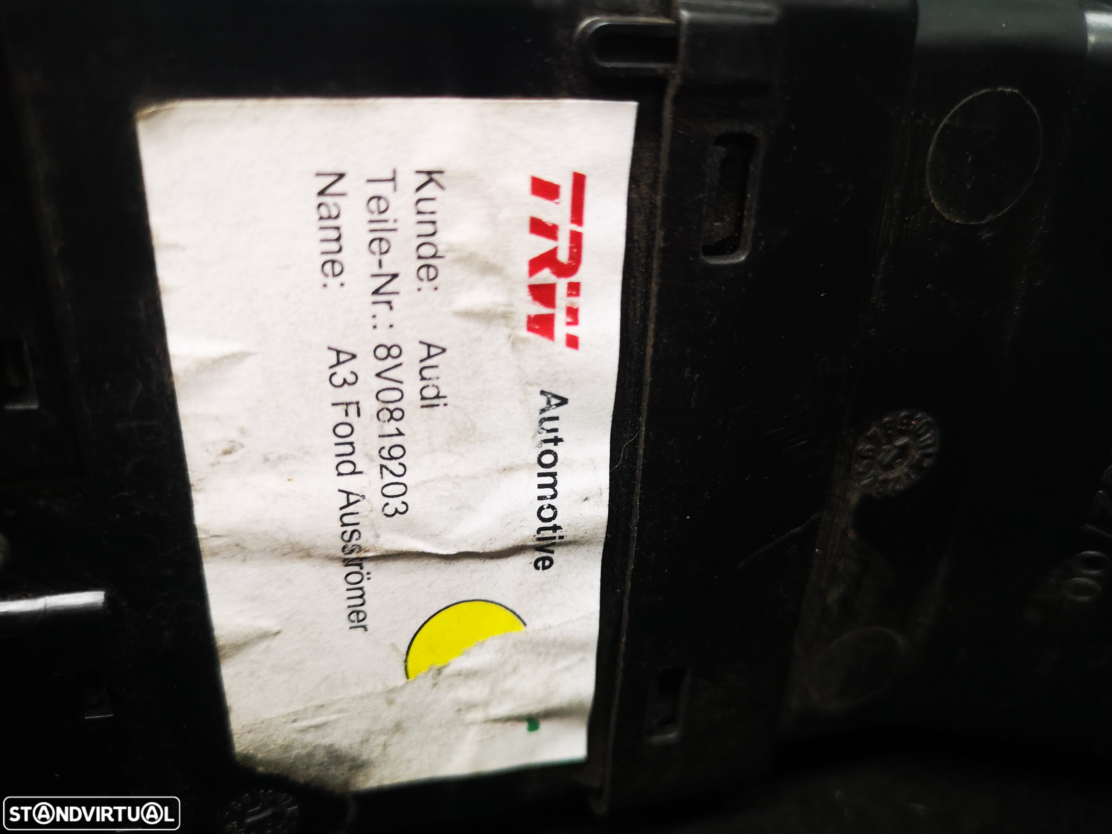 Grelha de sofagem  traseira Originais  Audi a3 8v 2014+ - 5