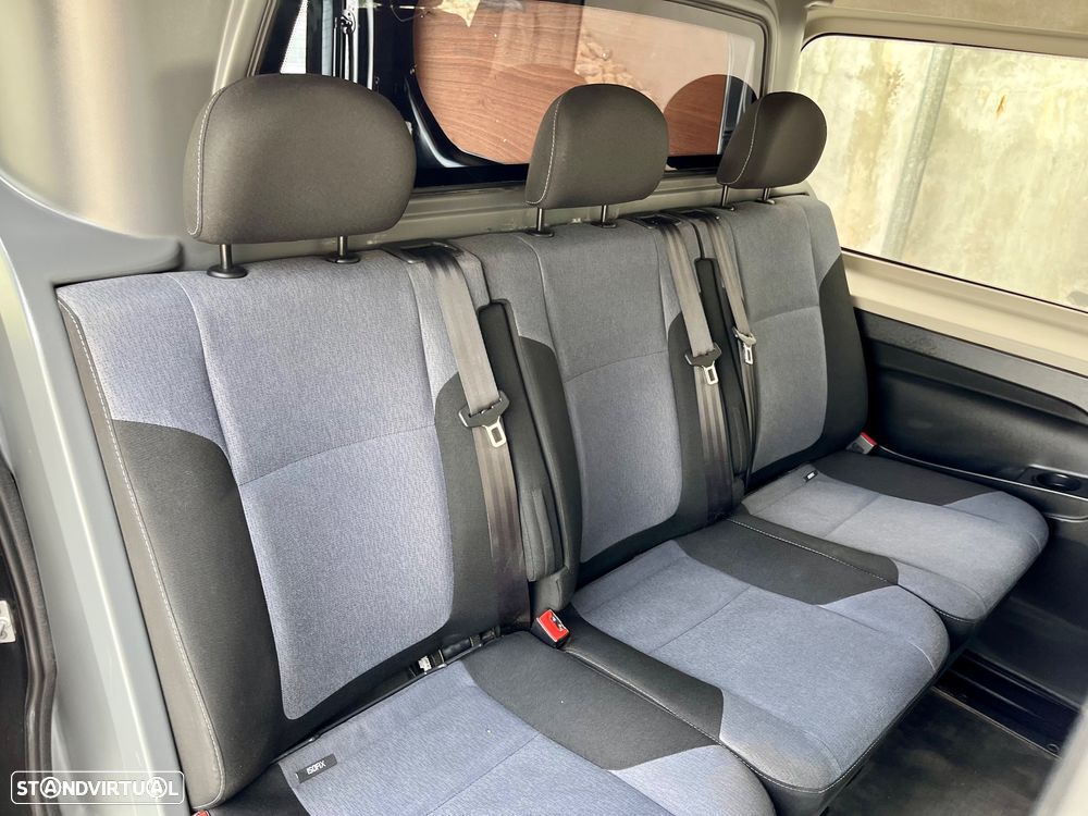 Opel Vivaro 1.6 CDTI BITURBO Cabine dupla 5 lugares versão longa - 33