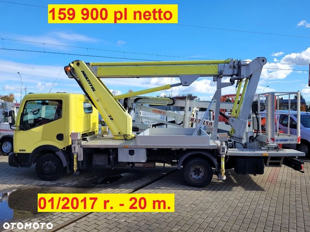 Renault Maxity podnośnik koszowy 26 m 25 m 24 m 22 m 21 m 20 m 18 m - 15