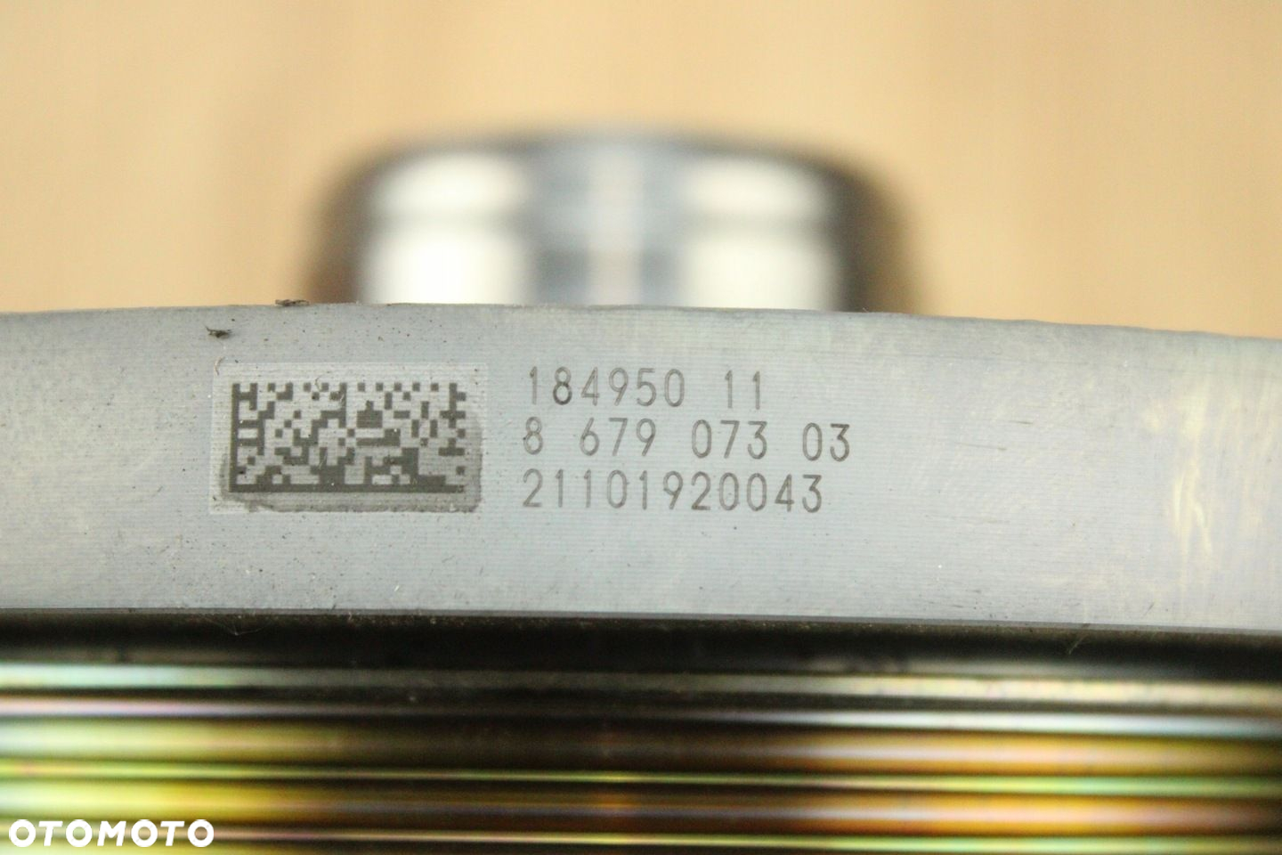 ORYGINALNE KOŁO PASOWE WAŁU BMW 4 2.0i G22 G23 G26 G20 G30 8679073 26km - 5