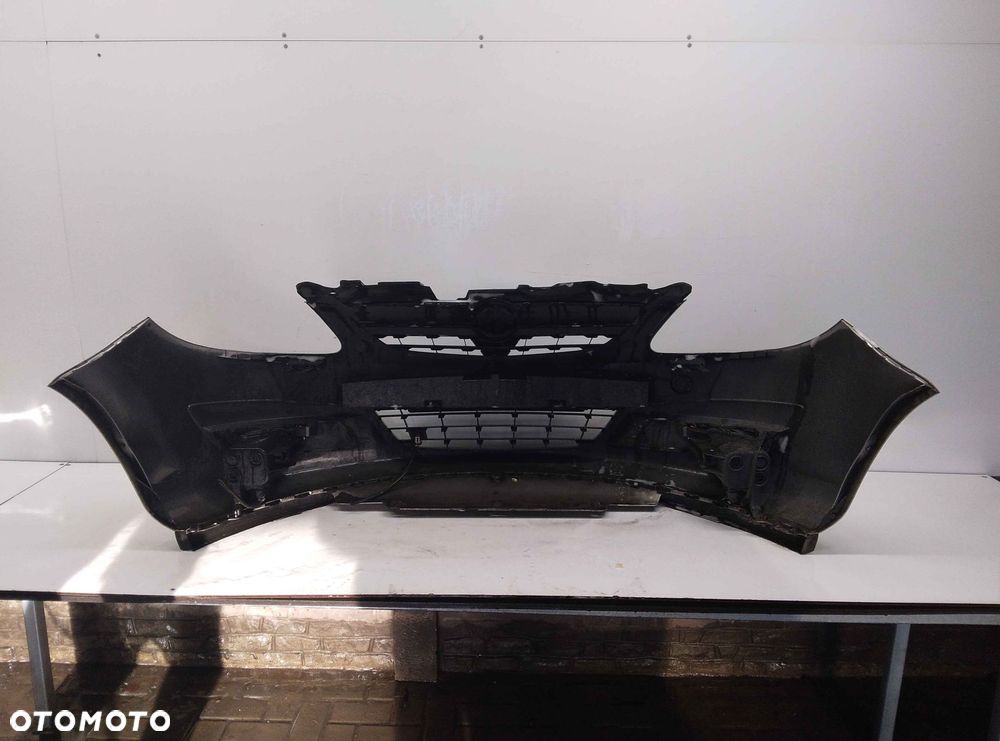 } ZDERZAK PRZÓD PRZEDNI OPEL CORSA D Z157 SREBRNY HALOGENY - 5