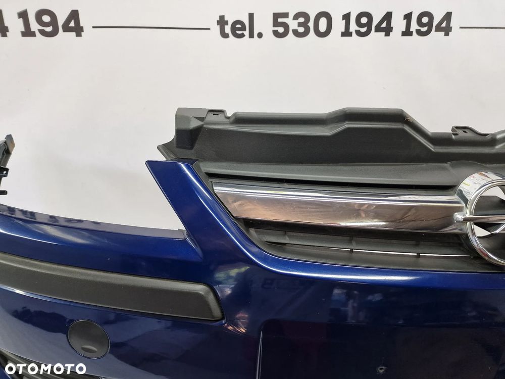 OPEL CORSA C LIFT 03- KOMPLETNY ZDERZAK PRZEDNI PRZÓD , GRANATOWY METALIK , NR AUKCJI NZ715 - 8