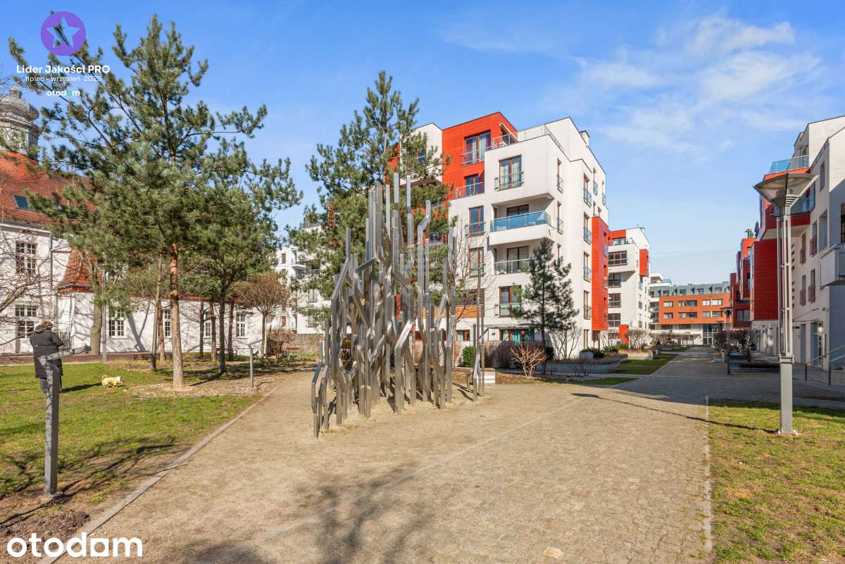 3pok Lux Jasne 2 łazienki Garnizon Garaż Balkon