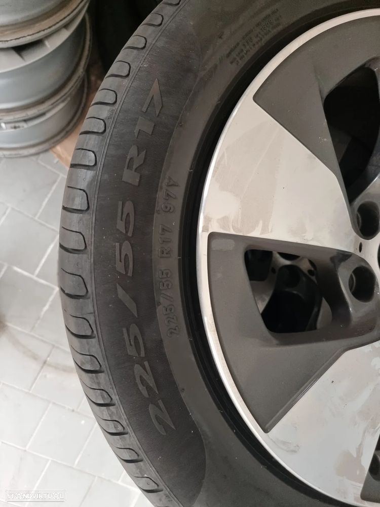 Jogo 4 jantes 17" 7.5Jx17 ET 27 5x112 Originais BMW G30/G31 - 5