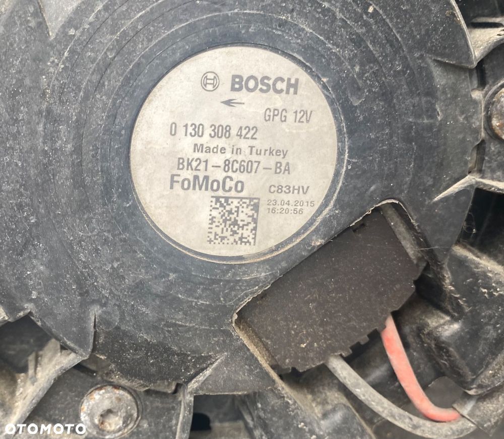 Ford Transit Custom Mk8 2016r MASKA BŁOTNIK przedni  lewy LAMPA przednia lewa REFLEKTOR grill atrapa ZDERZAK pas przedni chłodnice KOMPLETNY PRZÓD pokrywa silnika komplet chłodnic wentylator - 10