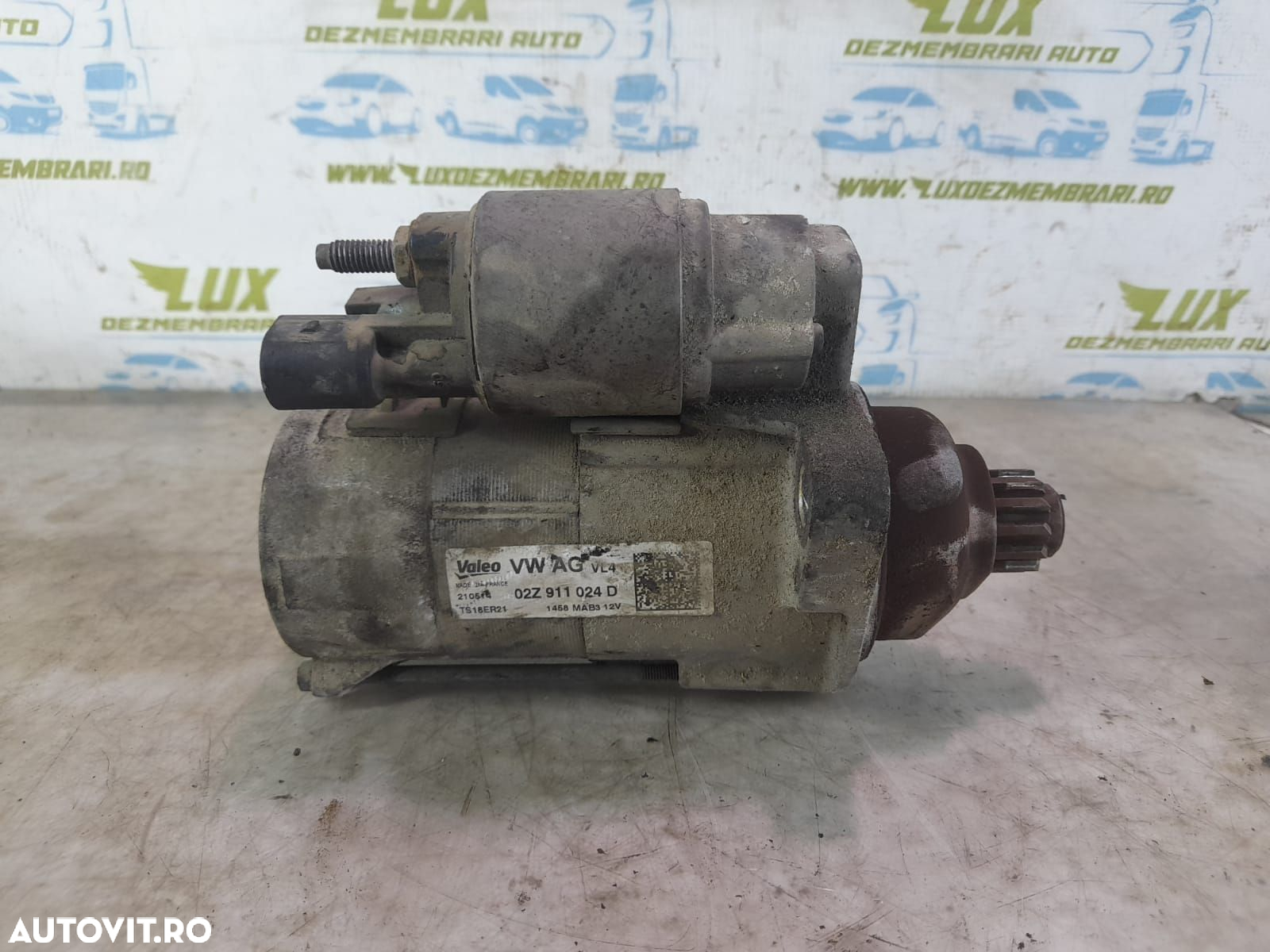 Electromotor 02Z911024D   1.4 tdi CUSA Seat Ibiza 4 6J [2008 - 2012] - 3