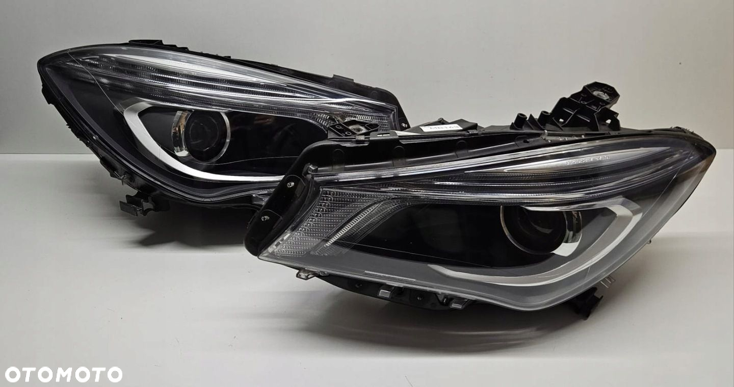 MERCEDES CLA 117 XENON NIESKRĘTNY REFLEKTOR LEWY PRAWY LAMPA - 4