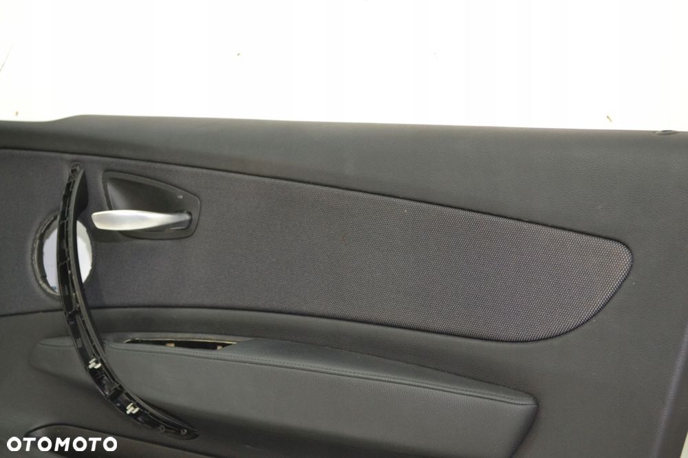BOCZEK TAPICERKI DRZWI LEWA PRAWA KOMPLET BMW E81 E82 E88 7122654 - 3