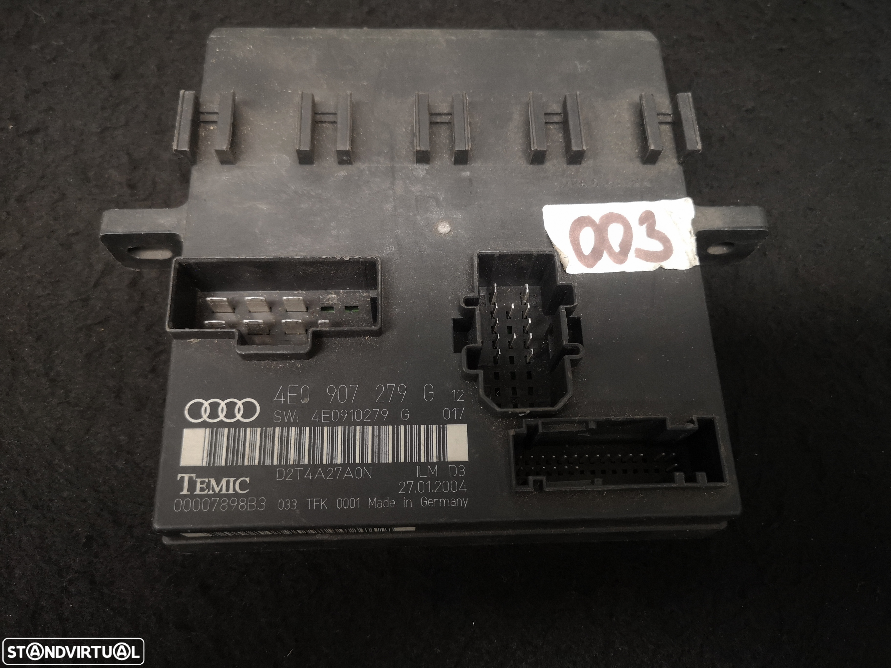 Centralina modulo  confort Audi a8 d3 4e0 2003-2009 - 3