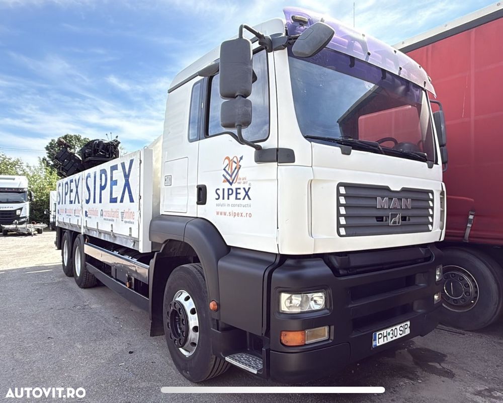 MAN TGA 26.440 Euro4 tractiune 6x4 HIAB - 1