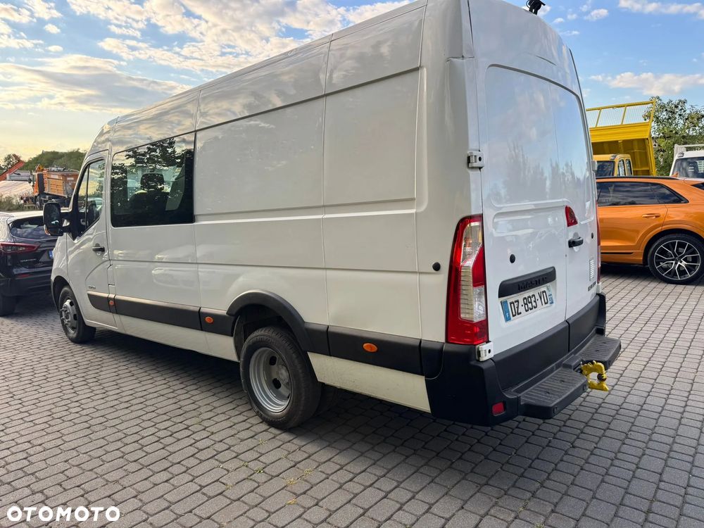 Renault Master L3H2 Brygadówka Bliźniak 2015r. Klima 7 Osobowa 3.5t Na Haku - 9