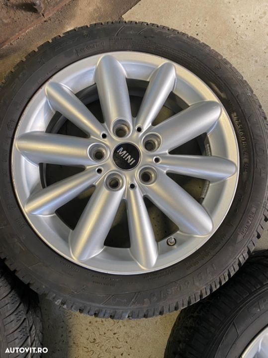 vand jante originale Mini pe 16” cu anvelope de iarnă - 5