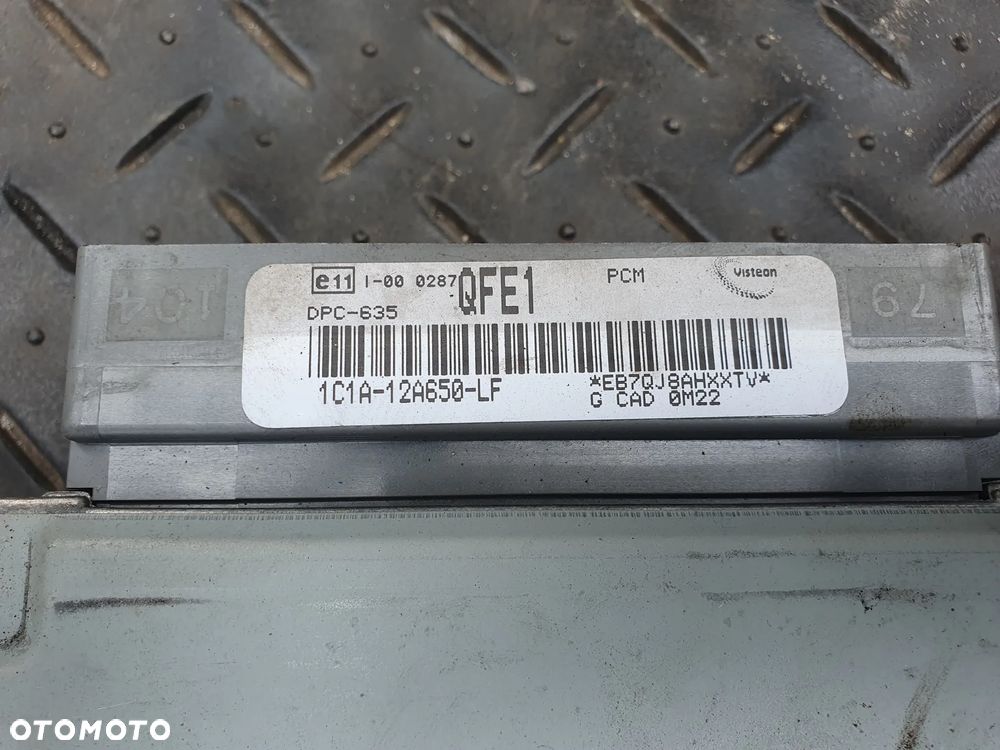 FORD TRANSIT V 00-06 2.0 TDDI ECU KOMPUTER STEROWNIK SILNIKA 1C1A-12A650-LF - 2