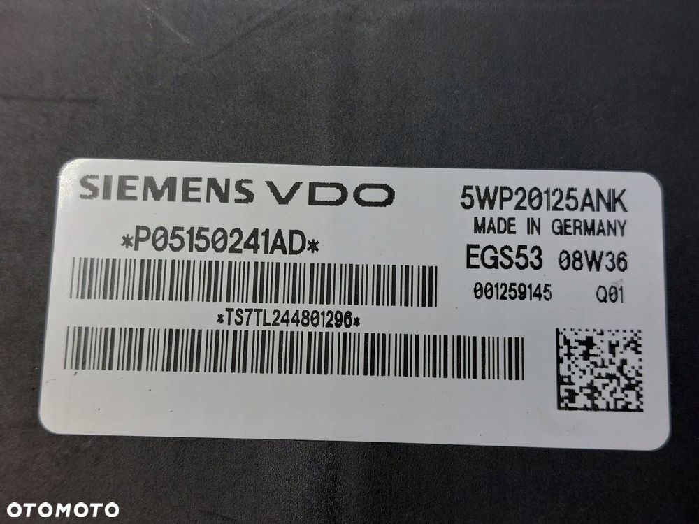 KOMPUTER STEROWNIK SKRZYNI JEEP GRAND CHEROKEE WK P05150241AD - 2