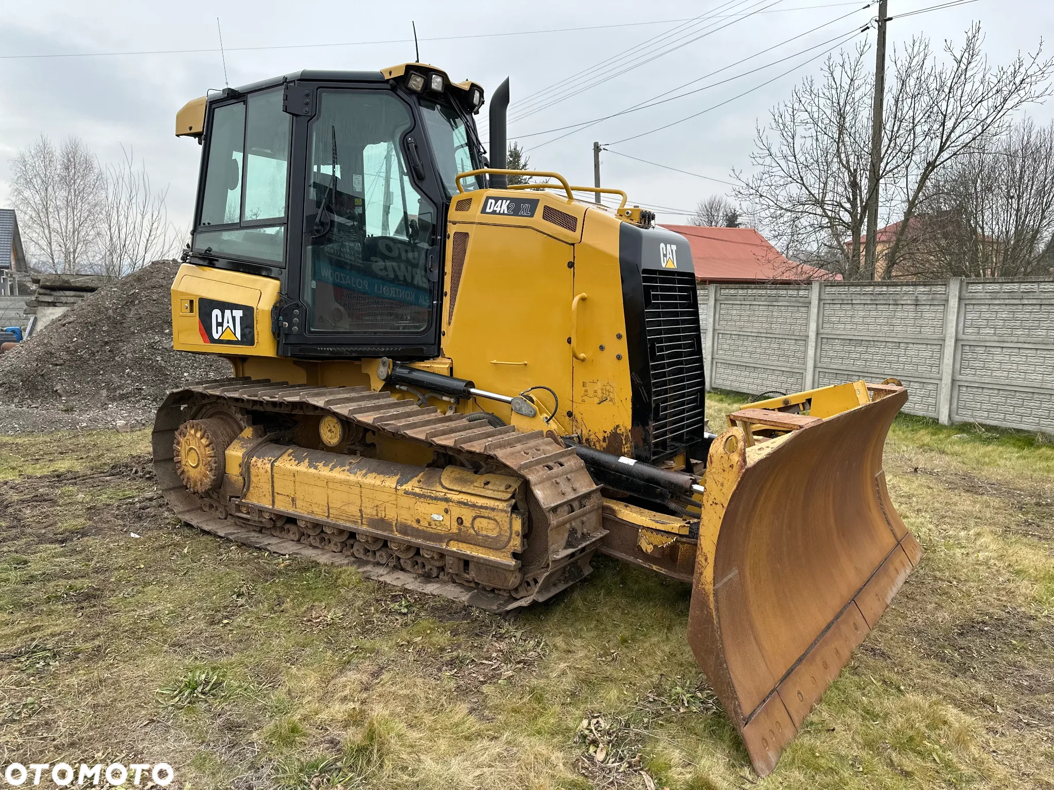 Caterpillar CAT D4K2 XL Salon Polska 2015r. 8700Mth - 8