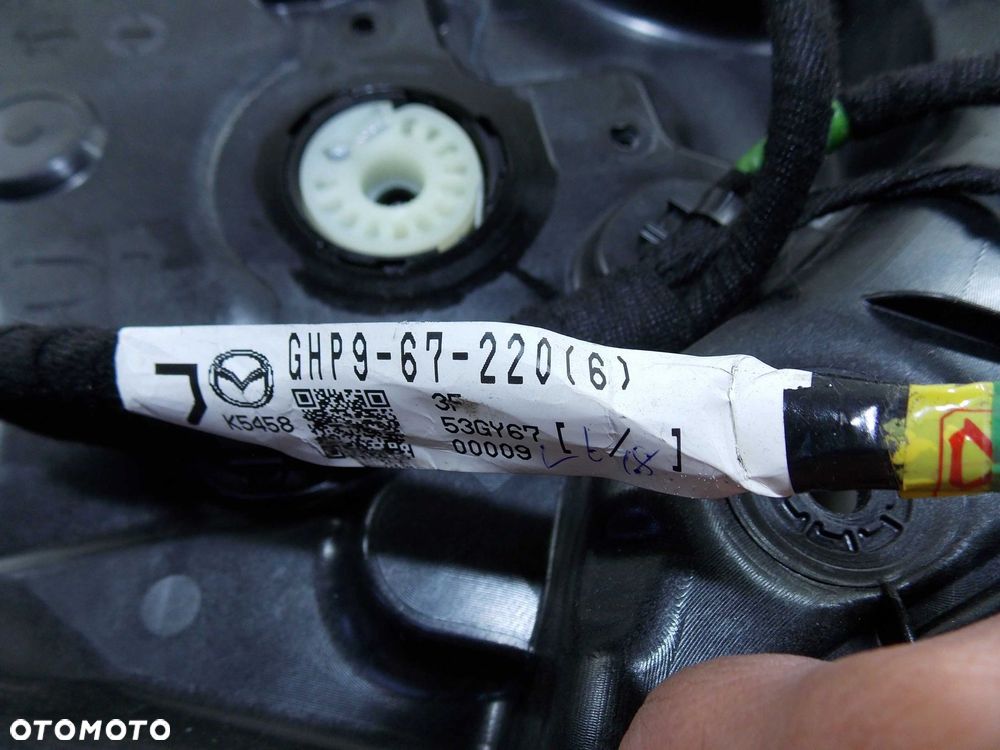 MAZDA 6 VI GJ 12- MECHANIZM PODNOSNIK SZYBY PRAWY TYL GHP97397 - 5