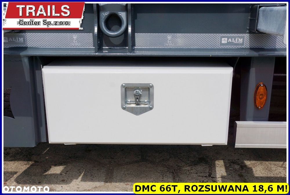 Inny Niska podłoga 4-osie, rozciągana dł. 18,60 m,  własne PTO, NAJAZDY HYDRAULICZNE. !!! - 29