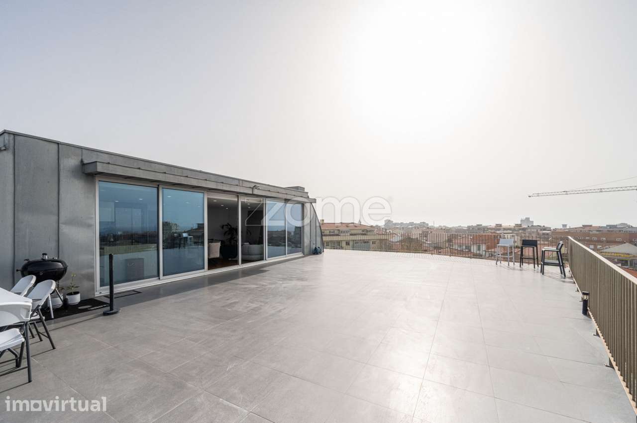 Penthouse T3 Exclusiva com Terraço Panorâmico e Vista Mar. - Grande imagem: 5/40