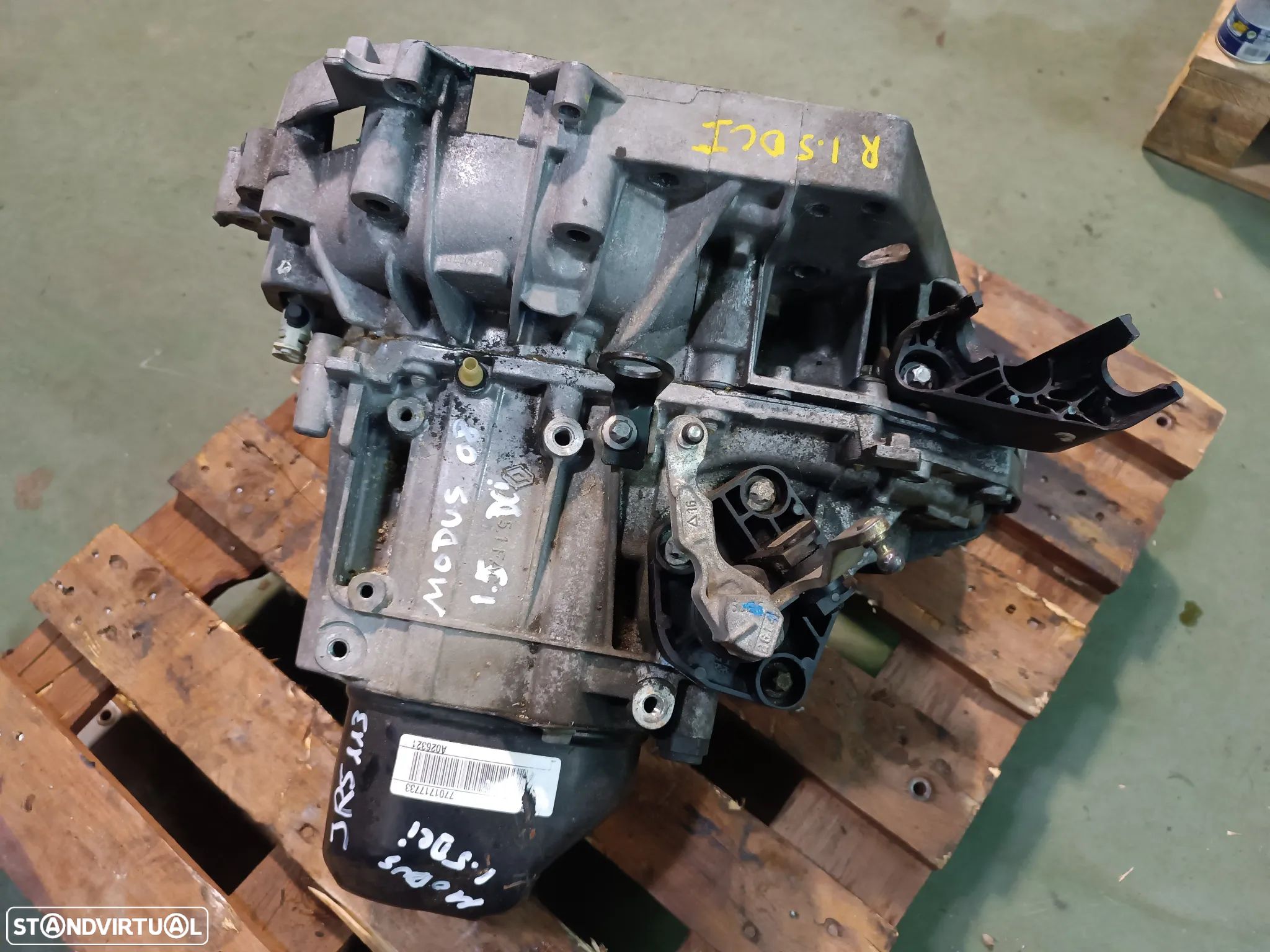 CAIXA DE VELOCIDADES RENAULT MODUS 1.5DCI JR5113 - 1