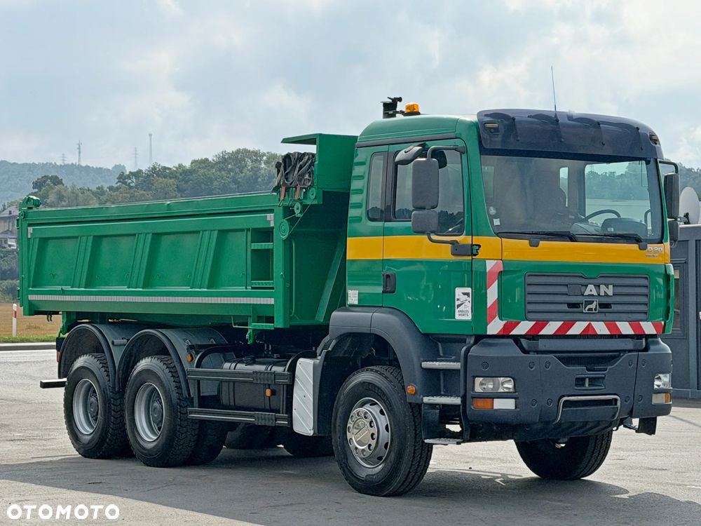 MAN TGA 33.350 * WYWROTKA 5,20 m + BORDMATIC * 6x4 * STAN BDB - 6
