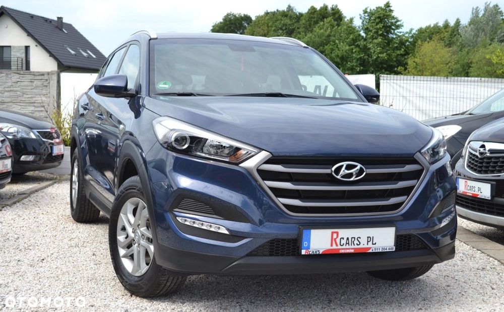 Hyundai Tucson blue 1.6 GDi 2WD Navi