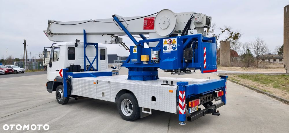 MAN L2000 Dźwig Dekarski Klaas K 28-34 2002r. Żuraw Ciesielski - 8