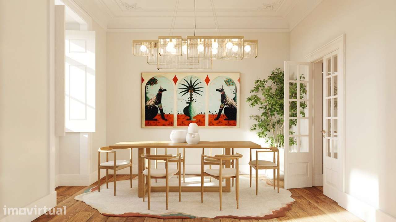 Apartamento T3 + 1 com terraço, Príncipe Real, Lisboa - Grande imagem: 4/7