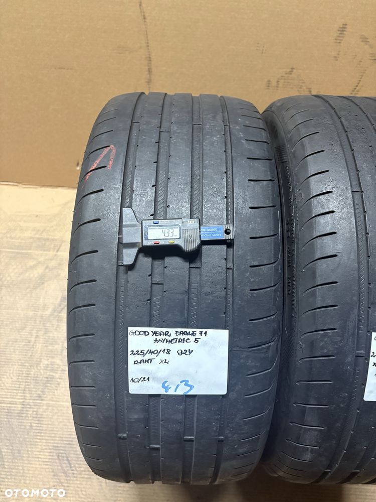 2x 225/40R18 92Y GOODYEAR EAGLE F1 ASYMETRIC opony letnie XL RANT - 2
