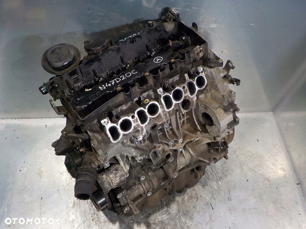 BMW 3 E90 1 E87 318 320 SILNIK 2.0 D 16V N47D20C