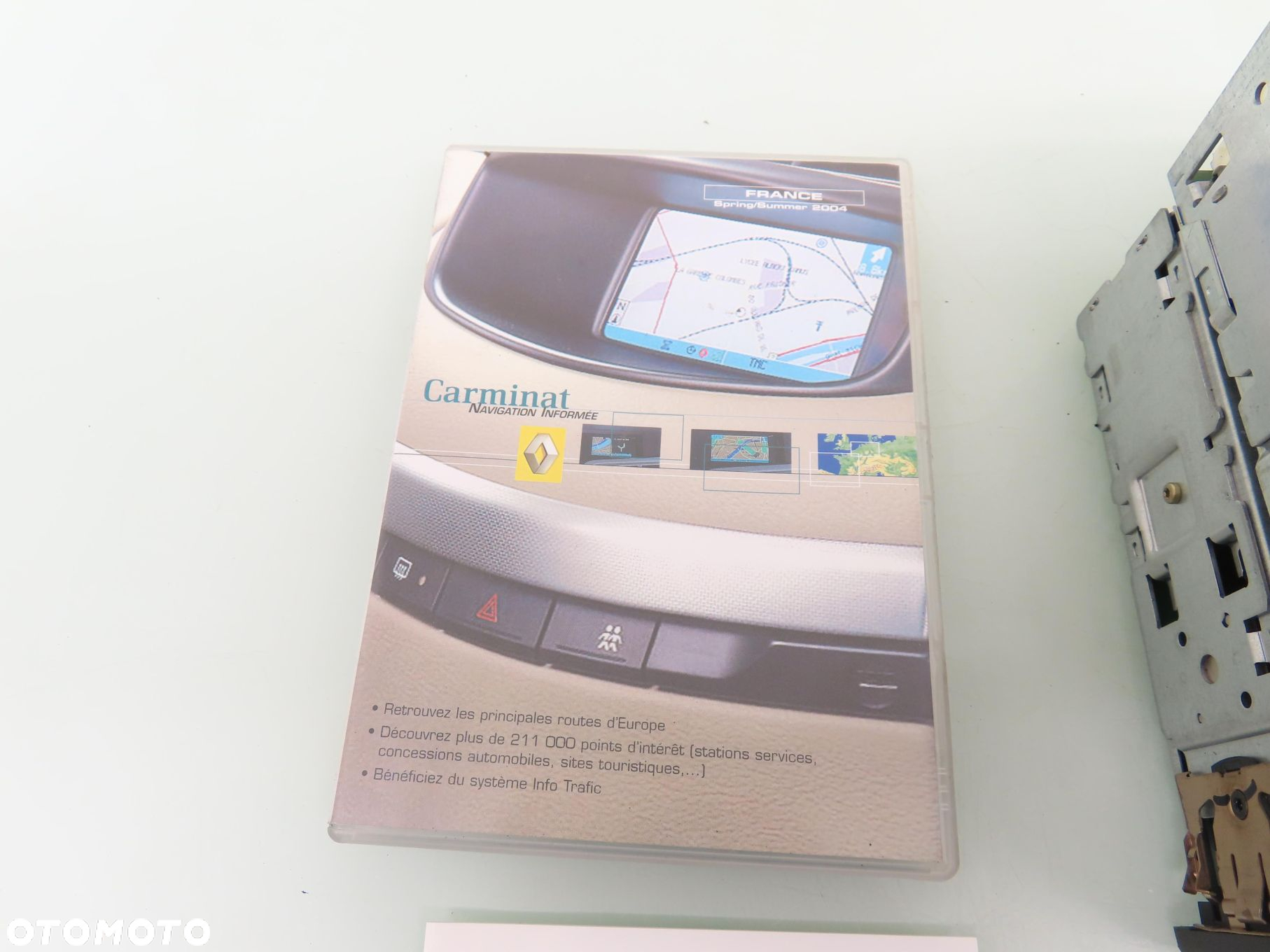 CZYTNIK NAVI MODUŁ GPS CARMINAT RENAULT SCENIC II 8200339751A 8200338529 - 9