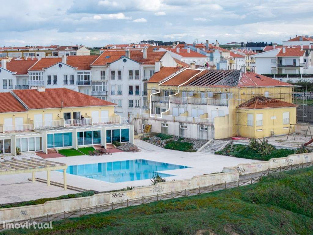 Moradia T2 com piscina e vista mar para venda em Santa Cruz. - Grande imagem: 2/41