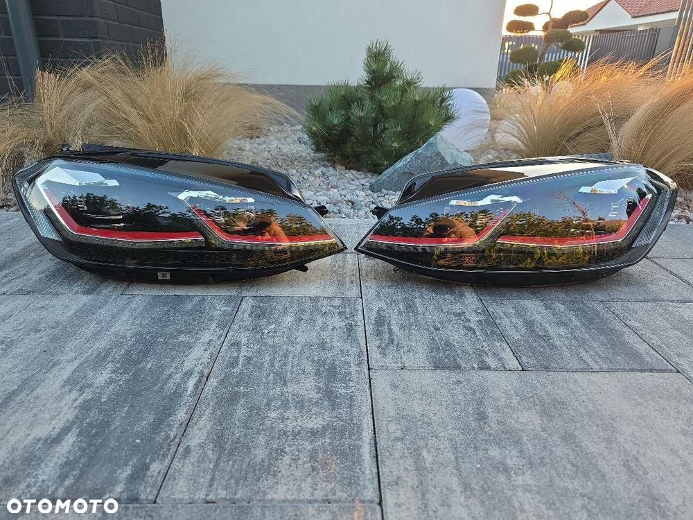 VW GOLF 7 VII 5G1 GTI LIFT 7.5 Lampy przód Full Led 5G1941035M 5G1941036A - 1