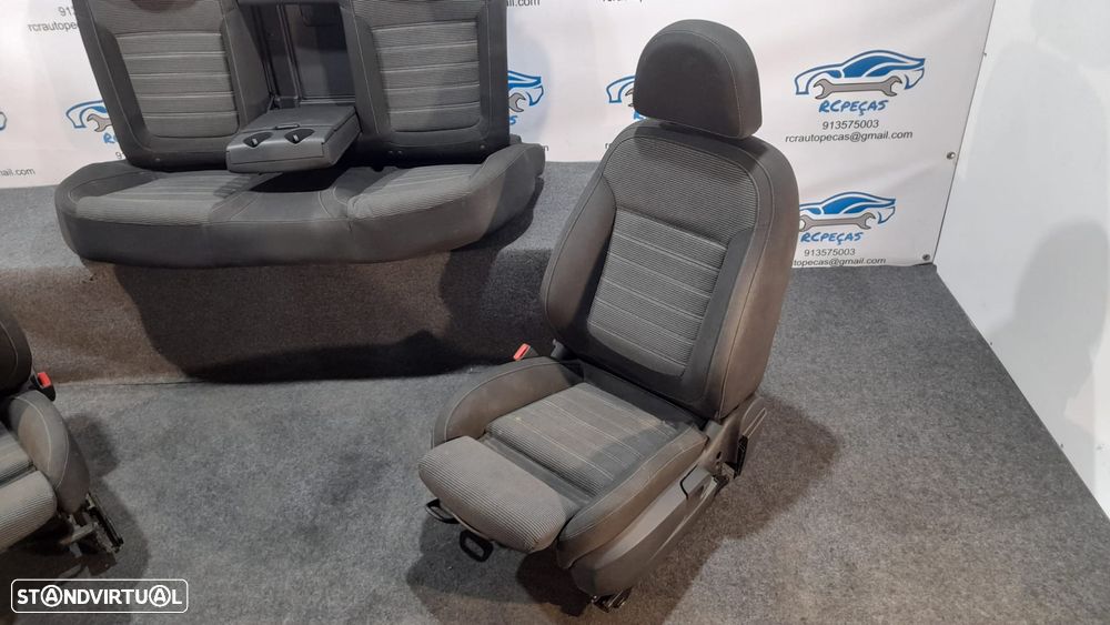 BANCO BANCOS TECIDO FRENTE FRONTAL TRASEIRO TRÁS AIRBAG ORIGINAL OPEL INSIGNIA A G09 SPORTS TOURER - 5