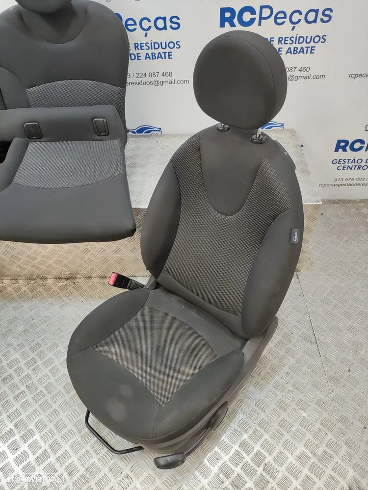 Conjunto Bancos Tecido Mini Cooper R56 R55 Clubman R57 Cabrio LCI - 11