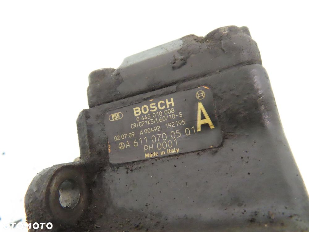 POMPA WTRYSKOWA MERCEDES W168 A 170 CDI 0445010008 A6110700501 - 4
