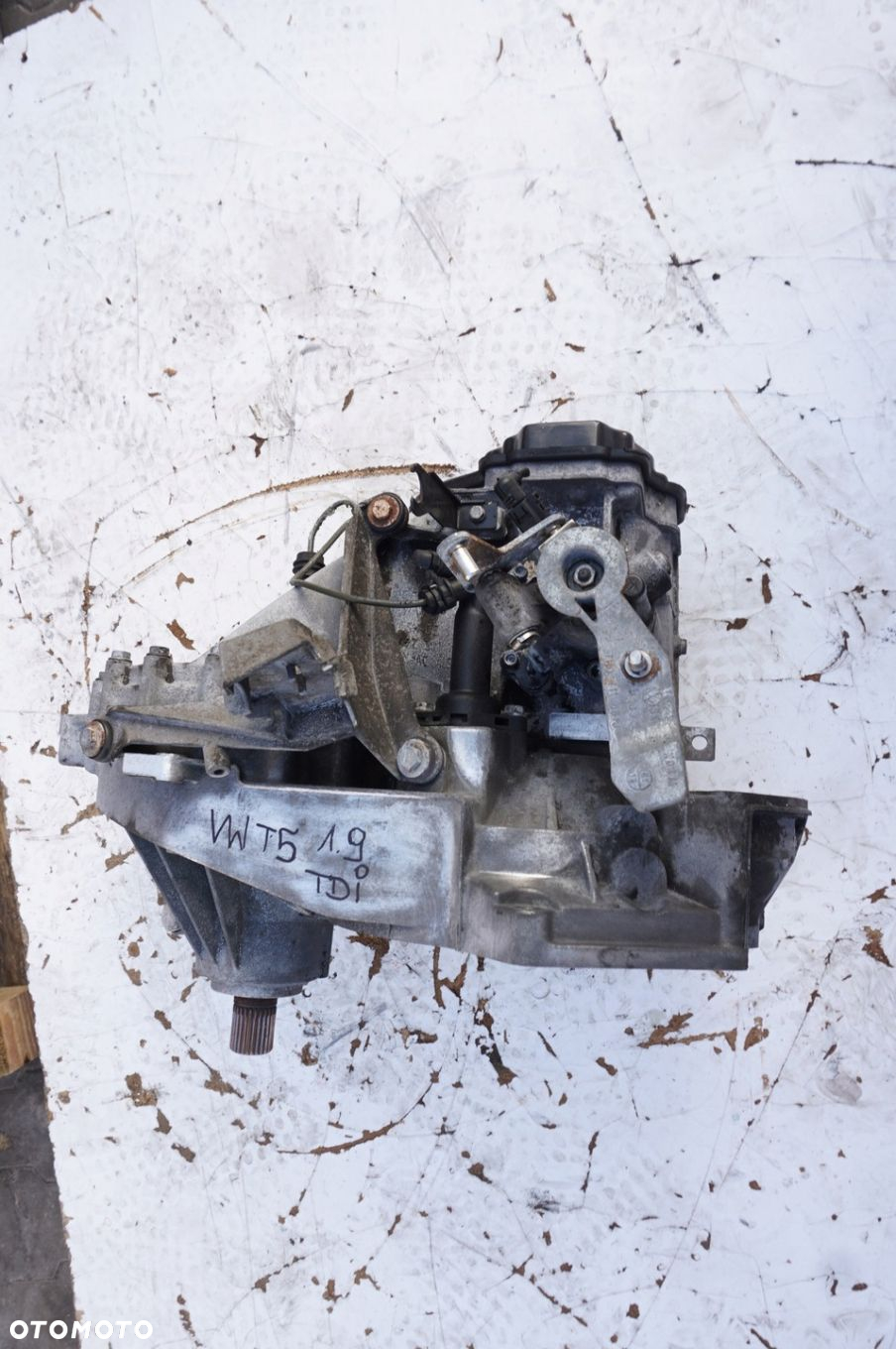 SKRZYNIA BIEGÓW JFK VOLKSWAGEN TRANSPORTER T5 1.9 TDI 5B - 2
