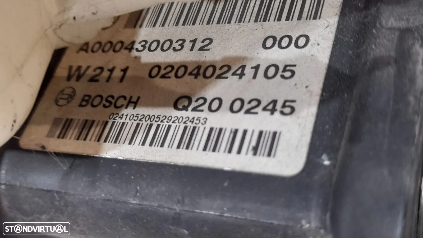 SERVOFREIO SERVO FREIO MERCEDES BENZ CLASS CLS C219 W219 A0004300312 0004300312 0204221045 MERCEDES BENZ CLASS E W211 BOMBA DEPOSITO RESERVATORIO LIQUIDO TRAVÕES - 6