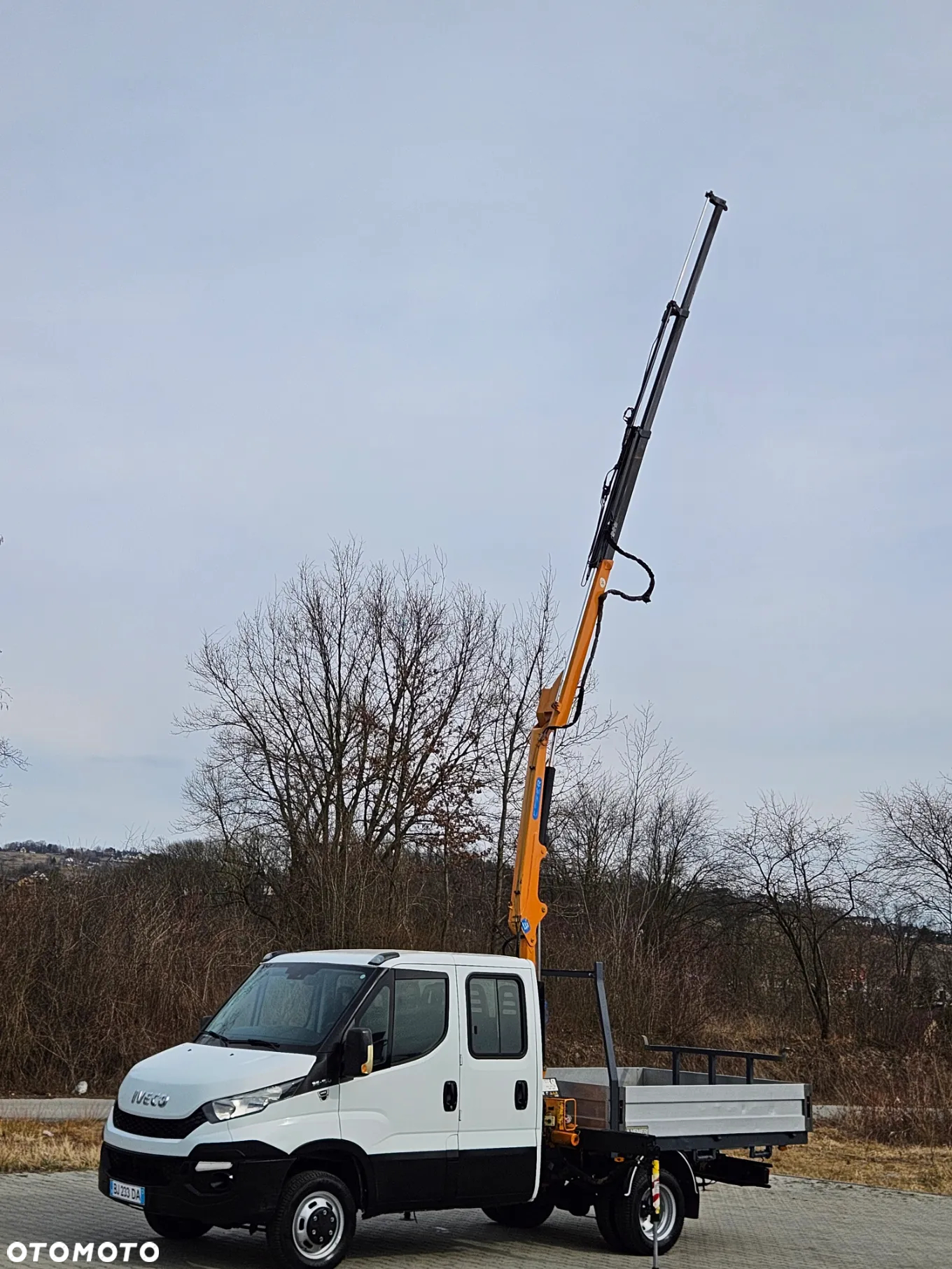 Iveco Daily 35c-15 Doka/Dubel Kabina Skrzynia 2.55M+HDS 9.5 M Effer 28/3S ! Klima ! 3.0 HPI *150 Km ! - 7