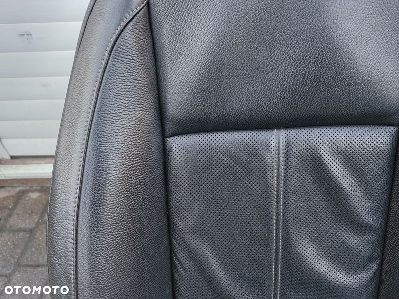 opel astra j fotel lewy przód przedni kierowcy skóra - 3