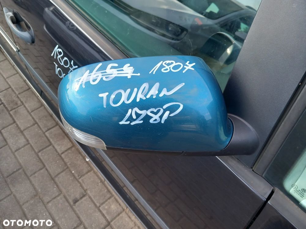 VW TOURAN LUSTERKO PRAWE PRZEDNIE PRAWY PRZÓD KOLOR: LZ8P - 2