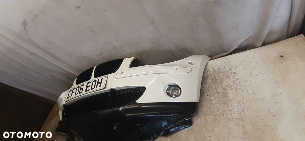 $ Zderzak przód PRZEDNI BMW E81 E87 PDC ALPINEWEISS BIAŁY - 3