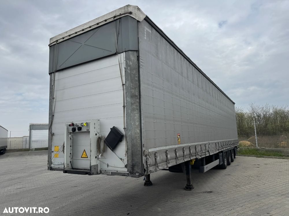 Schmitz Cargobull mega, liftanta, scanduri aluminiu, suport roata dublu, finantare, factura externa - 1